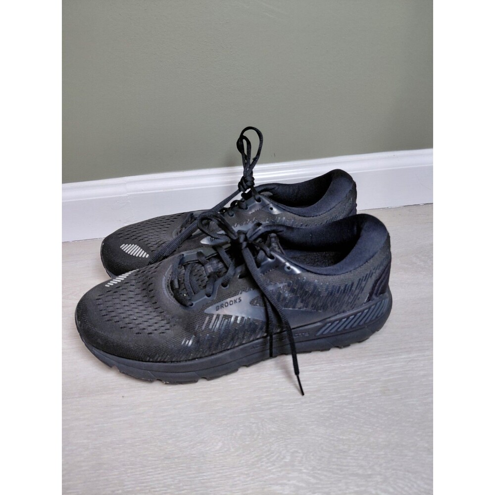 Size 13 2E - Brooks Addiction GTS 15 Black MENS SNEAKERS
